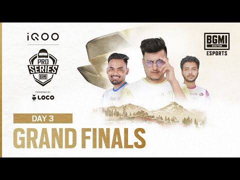 [Hindi] Grand Finals Day - 3 | iQOO BMPS Powered By Loco