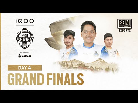 [Hindi] Grand Finals Day - 4 | iQOO BMPS Powered By Loco