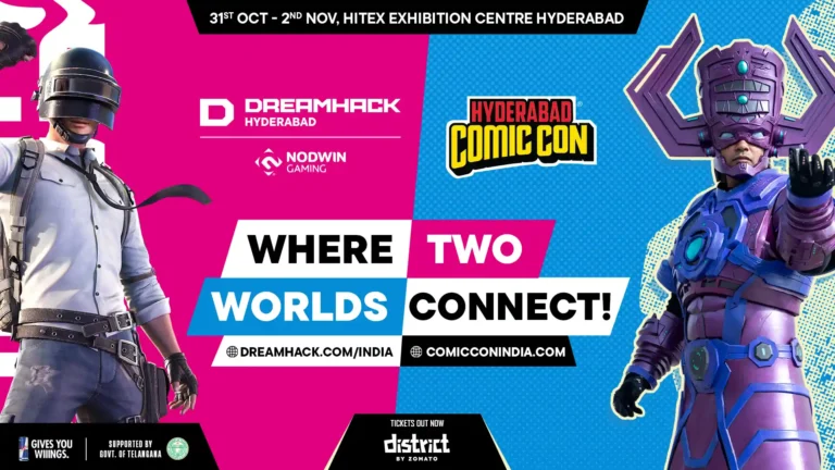 NODWIN Gaming brings DreamHack India back to Hyderabad Comic Con