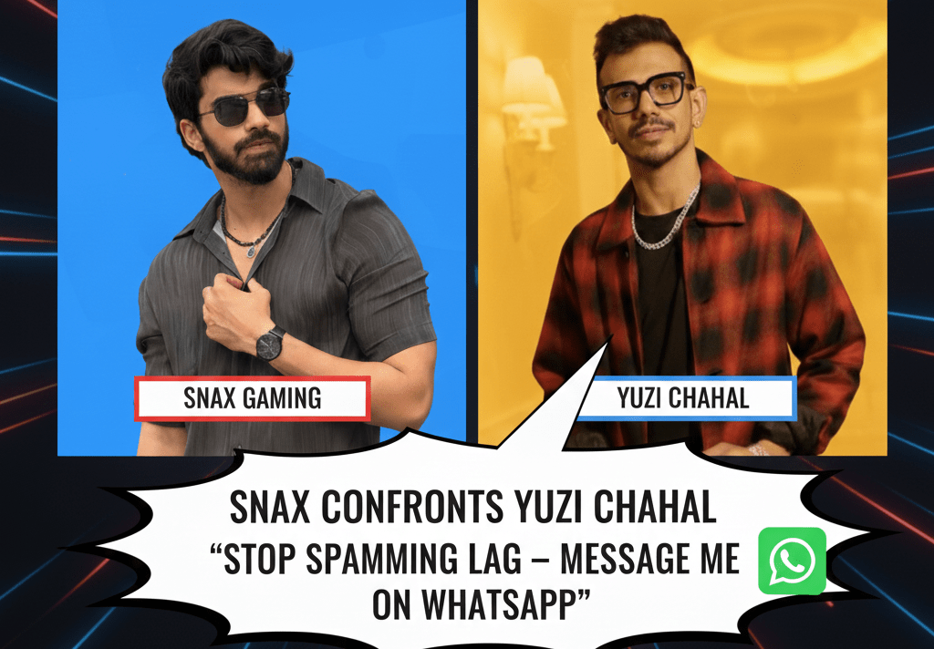 Why BGMI Star Snax Refused to Kick Teammates for Cricketer Yuzi Chahal