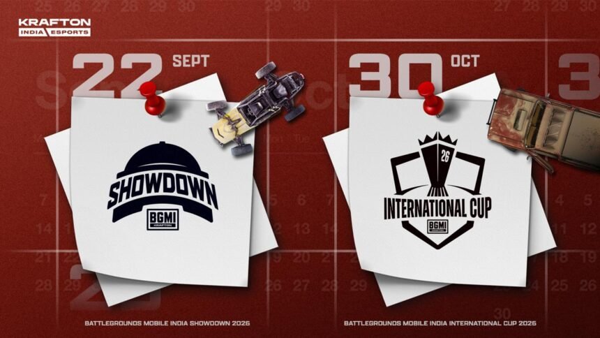BGMI Showdown 2026 Schedule Announced: Full Dates & Format