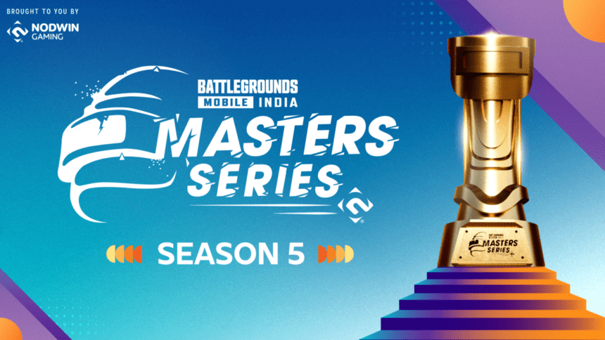 BGMI Masters Series 2026, aka BGMS Season 5, Starts on August 10