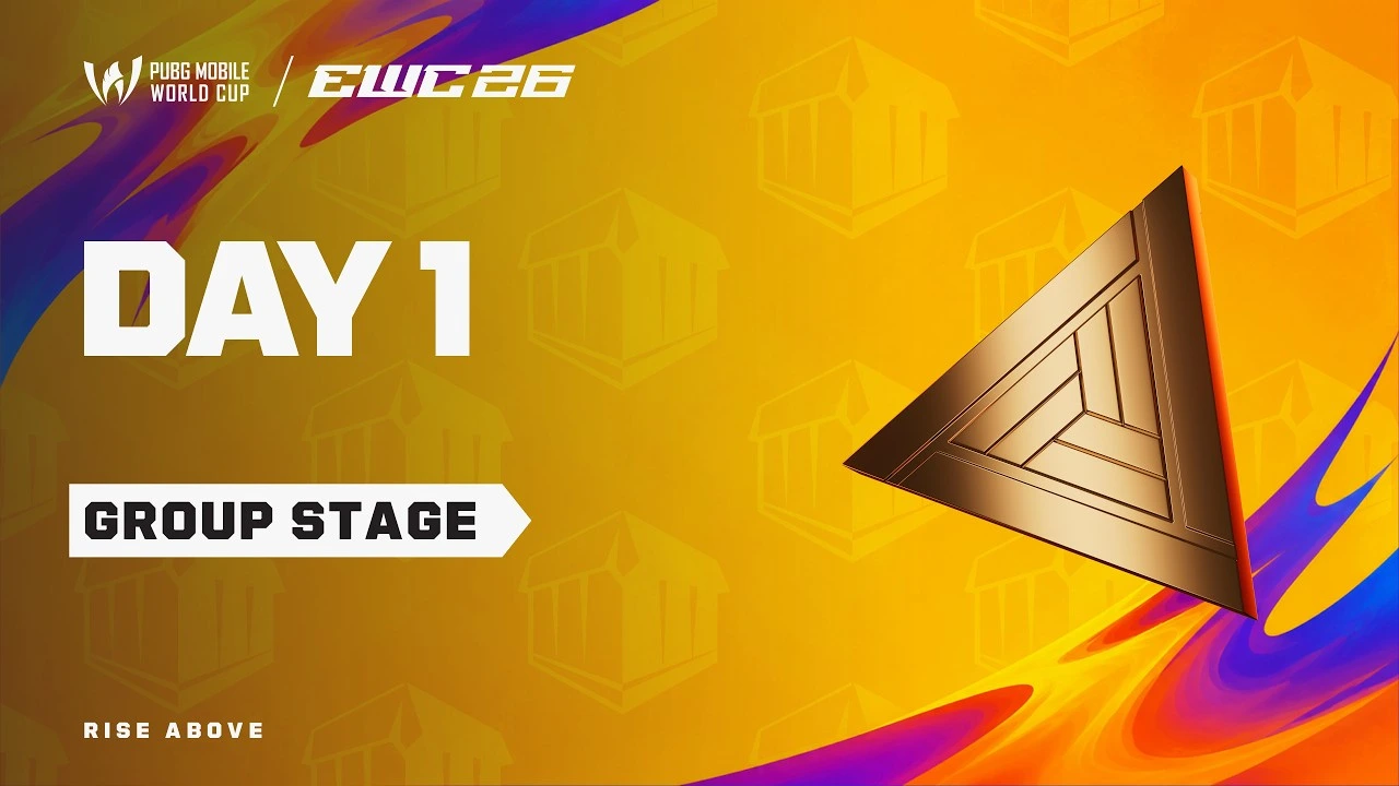 PUBG Mobile EWC 2026 Group Stage Day 1: Teams, Schedule, and More