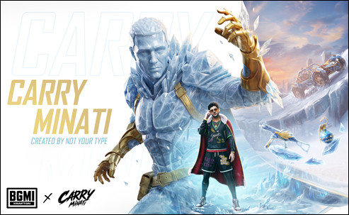 BGMI Introduces CarryMinati Character, Designed by NotYourType