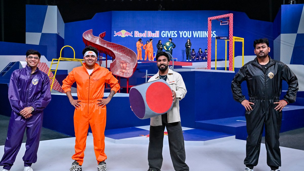 Red Bull Snakes & Ladders brings India’s top gaming creators and esports athletes into a real-life battle of strategy, skill, and chaos